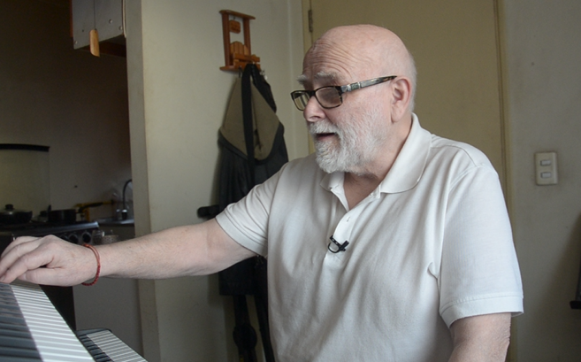 Actor en set de microserie